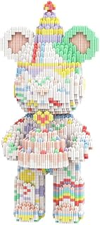 DAHONPA Animal Birthday Bear Micro Building Blocks Set (3680 Pieces) Gift for Adults and Kids