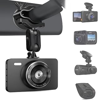 Sportway S80 Dash Cam mount, Dash Cam Mirror Mount Holder with 16pcs Joints for Rove APEMAN CHORTAU Roav Nexar iiwey YI Z-Edge Old Shark KDLINKS Crosstour VANTRUE GoPro... 99% Car Dash Cameras DVR GPS