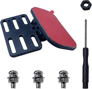 Car Rear View Camera Mount - Adjustable Dash Cam Reverse Camera Holder Vehicle Backup Camera Mount - Universal Strong Adhesive Rear Window Windshield Bracket for Car, SUV, RV, Truck (1Set)