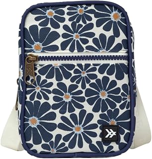 Small Crossbody Bags for Women & Men, Stylish Sling, Chest Bag for Everyday Use (Emmeline Navy)