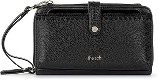 Iris Smartphone Crossbody Purse - Small Women's Cellphone Bag & Wallet For Everyday- Convertible Wristlet With Zipper