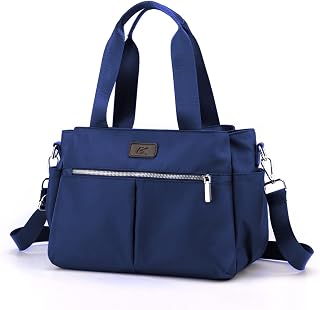 Hobo Handbags Light Nylon Crossbody Bags for Women, Multi Compartment Work Going Out Tote