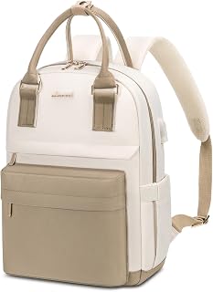 Mini Backpack for Women Stylish Waterproof Backpack Purse with USB Port, Cute Bookbag for College School Travel