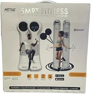 Smrt Fitness Handweights and Jump Rope Workout Kit