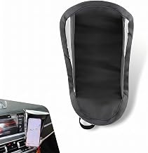 Cell Phone Sun Shade, Air Vent Phone Holder Umbrella Cover, Center Console Dashboard Navigation Mount Sunscreen Protector, Heat Insulation Anti-Glare Portable for All Smartphones, Most Cars
