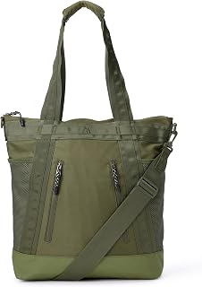 Unisex Adults' Convertible Nylon Backpack Tote with Adjustable Straps for Men and Women